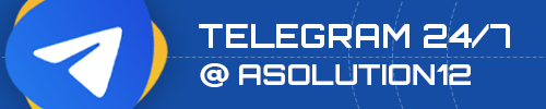 TELEGRAM 24/7 @ASOLUTION12